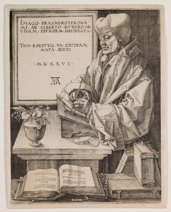 Rotterdam Erasmusu by Albrecht Dürer