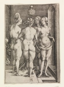 Dört Çıplak Kadın (Dört Cadı) by Albrecht Dürer