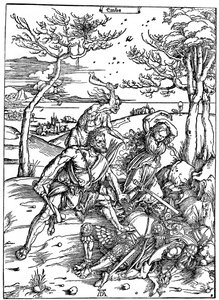 Molionidleri Öldüren Herkül, c1496-1498, 1936 by Albrecht Dürer