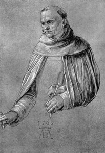 Kutsal Dominikus, 1506, 1936 by Albrecht Dürer