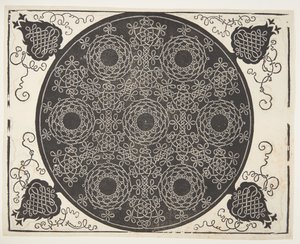 Yedi Çelenk ile Geçmeli Kordon Deseni by Albrecht Dürer