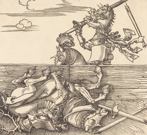 İtalyan Mızrağı, c. 1516. by Albrecht Dürer