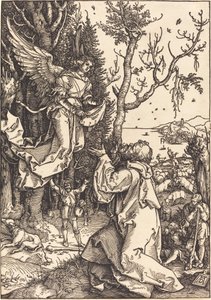 Joachim ve Melek by Albrecht Dürer