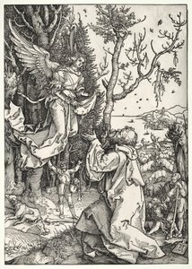 Joachim ve Melek by Albrecht Dürer