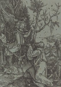 Joachim ve Melek, c. 1504. by Albrecht Dürer