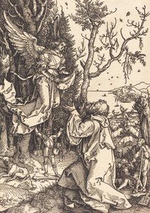 Joachim ve Melek, c. 1504. by Albrecht Dürer