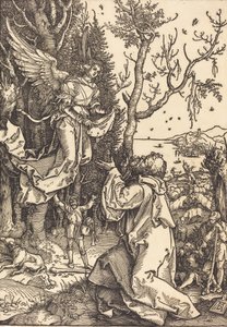 Joachim ve Melek, c. 1504. by Albrecht Dürer