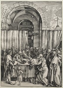 Joachims Teklifi Baş Rahip Tarafından Reddedildi, c. 1504-1505. by Albrecht Dürer