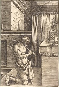 Kral David Kefaret Yapıyor by Albrecht Dürer