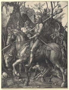 Şövalye, Ölüm ve Şeytan by Albrecht Dürer