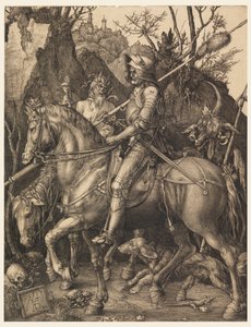 Şövalye, Ölüm ve Şeytan by Albrecht Dürer