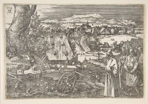 Bir Topla Manzara, 1518. by Albrecht Dürer