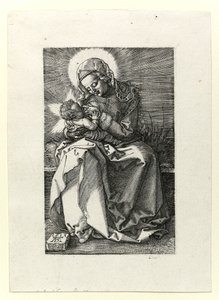 Madonna, Çocuğu emzirirken, 1519 by Albrecht Dürer