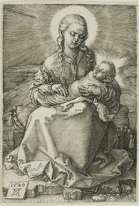 Kundaktaki Bebekle Madonna by Albrecht Dürer
