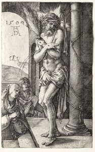 Sütunun Yanındaki Acıların Adamı by Albrecht Dürer