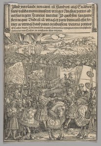 Maximilian ve İngiltere Kralı VIII. by Albrecht Dürer