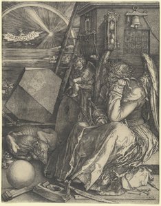 melenkolya ben by Albrecht Dürer