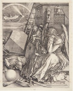 melenkolya ben by Albrecht Dürer