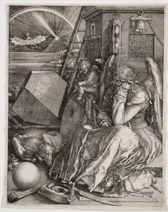 melenkolya ben by Albrecht Dürer