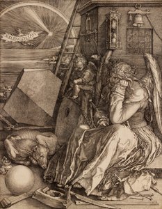 melenkolya ben by Albrecht Dürer