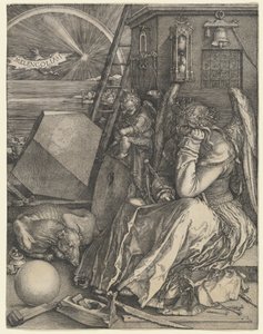 melenkolya ben by Albrecht Dürer