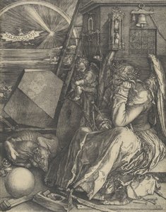 Melenkolya I, 1514. by Albrecht Dürer