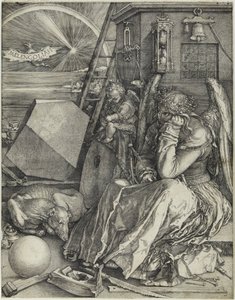 Melenkolya I, 1514. by Albrecht Dürer