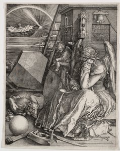 Melenkolya I, 1514. by Albrecht Dürer