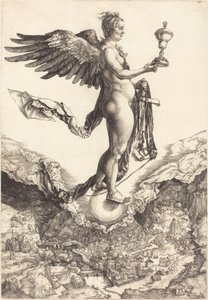 Nemesis (Büyük Servet) by Albrecht Dürer