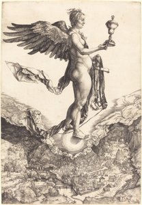 Nemesis (Büyük Servet) by Albrecht Dürer