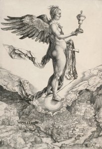 Nemesis (Büyük Servet) by Albrecht Dürer