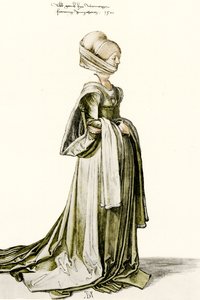 nürnberg dansçısı by Albrecht Dürer