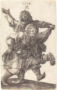 Köylü Çift Dans by Albrecht Dürer