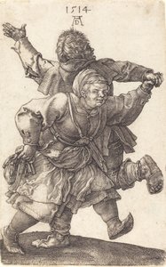 Köylü Çift Dansı, 1514. by Albrecht Dürer