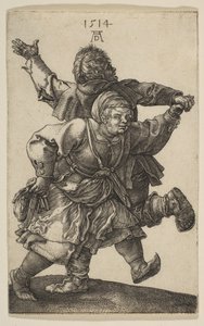 Köylü Çift Dansı, 1514. by Albrecht Dürer