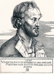Philip Melanchthon, 1526 1906. by Albrecht Dürer