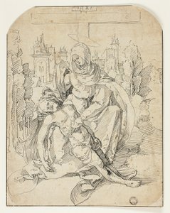 Meryemana resmi by Albrecht Dürer