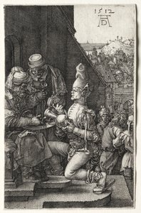 Pilatus Ellerini Yıkamak by Albrecht Dürer