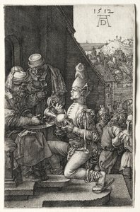 Ellerini Yıkanan Pilatus, 1512. by Albrecht Dürer