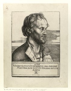 Philipp Melanchton'ın Portresi, 1526 by Albrecht Dürer