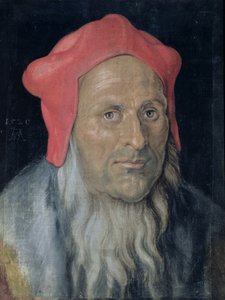 Kırmızı Şapkalı Sakallı Bir Adamın Portresi, 1520