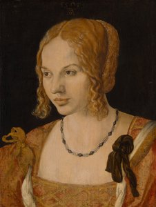Venedikli Genç Bir Kadının Portresi, 1505 by Albrecht Dürer
