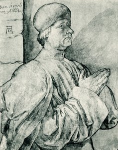 dua eden bağışçı by Albrecht Dürer