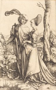 Yürüyüş, ç. 1497. by Albrecht Dürer