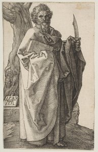 Aziz Bartholomeos, 1523. by Albrecht Dürer