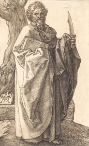 Aziz Bartholomeos, 1523. by Albrecht Dürer