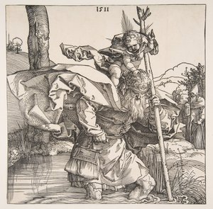 Aziz Christopher, 1511. by Albrecht Dürer