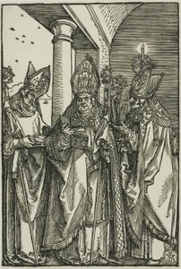 Aziz Nicholaus, Ulrich ve Erasmus by Albrecht Dürer