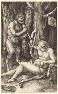satir ailesi by Albrecht Dürer