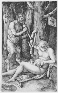 satir ailesi by Albrecht Dürer